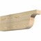 Ekena Millwork Del Monte Rough Sawn Rafter Tail, Douglas Fir, 4"W x 10"H x 32"L RFT04X10X32DEL00RDF - alternate 1